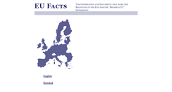 Desktop Screenshot of eu-facts.org